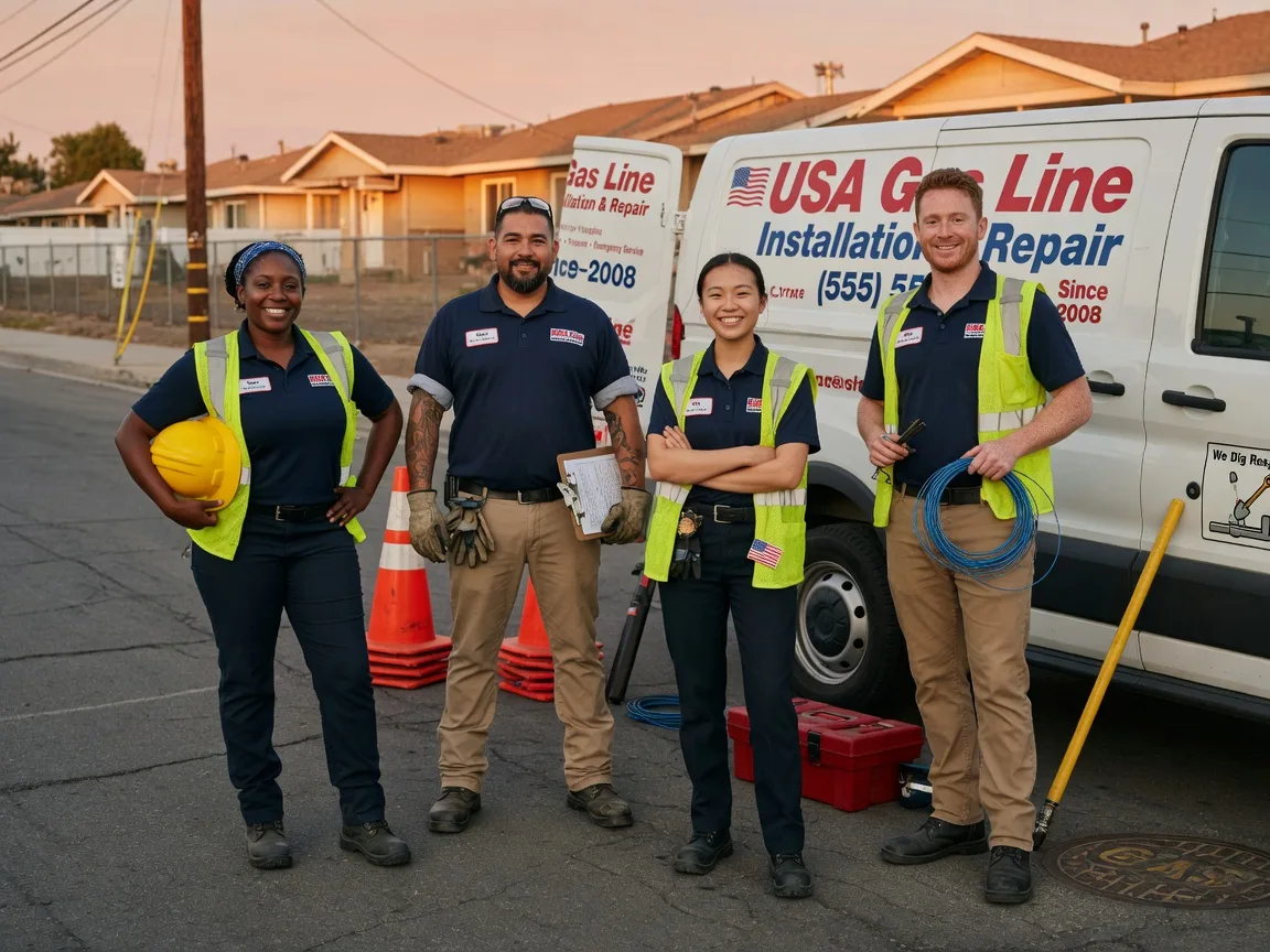 Gas Line Installation company in Motley, MN